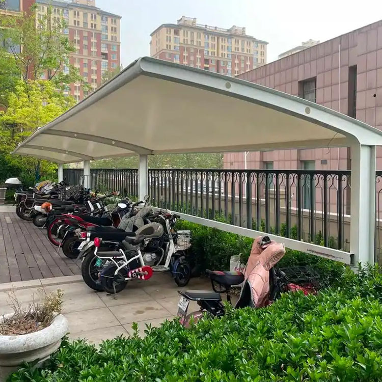 长子县膜结构电动车棚